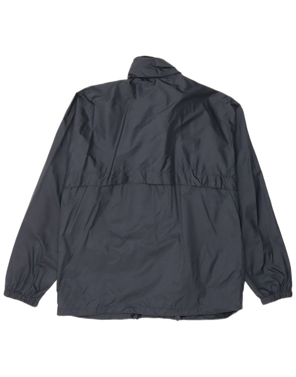 Champion Mens Hooded Rain Jacket UK 36 Small Navy Blue Polyamide