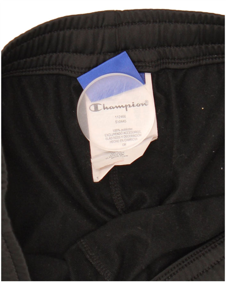 Champion Herren-Trainingshose, Jogginghose, Größe S, Schwarz, Polyester