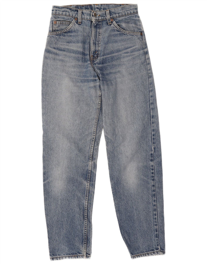 LEVI'S Damen Tapered Jeans W28 L30 Blaue Baumwolle