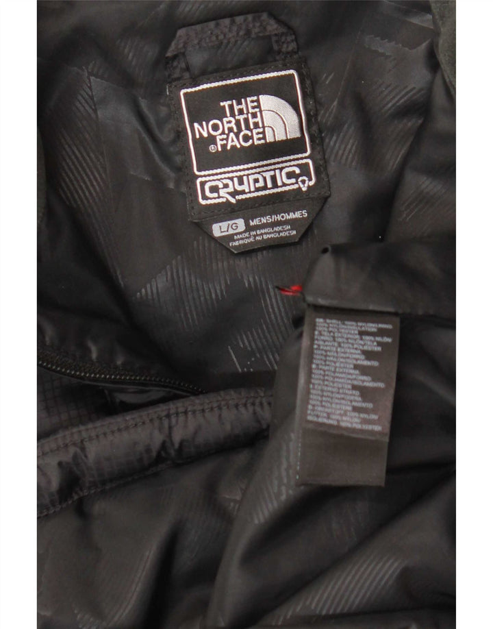 The North Face Herren-Pullover, gepolsterte Weste, UK 40, großes schwarzes Nylon