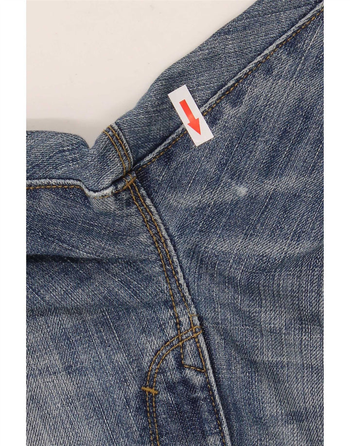Gap Herren Slim Straight Jeans W38 L27 Blau Baumwolle