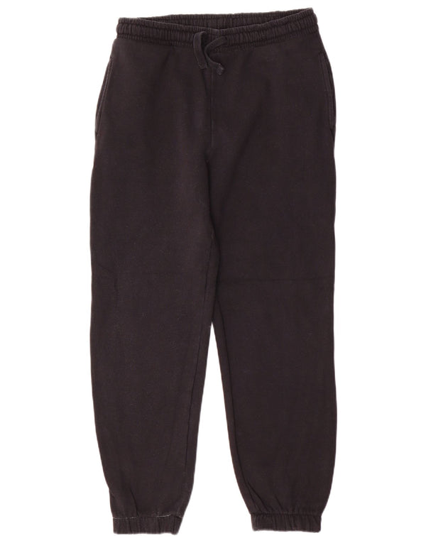 Marks & Spencer Jungen-Trainingshose, Jogginghose, 12–13 Jahre, schwarze Baumwolle