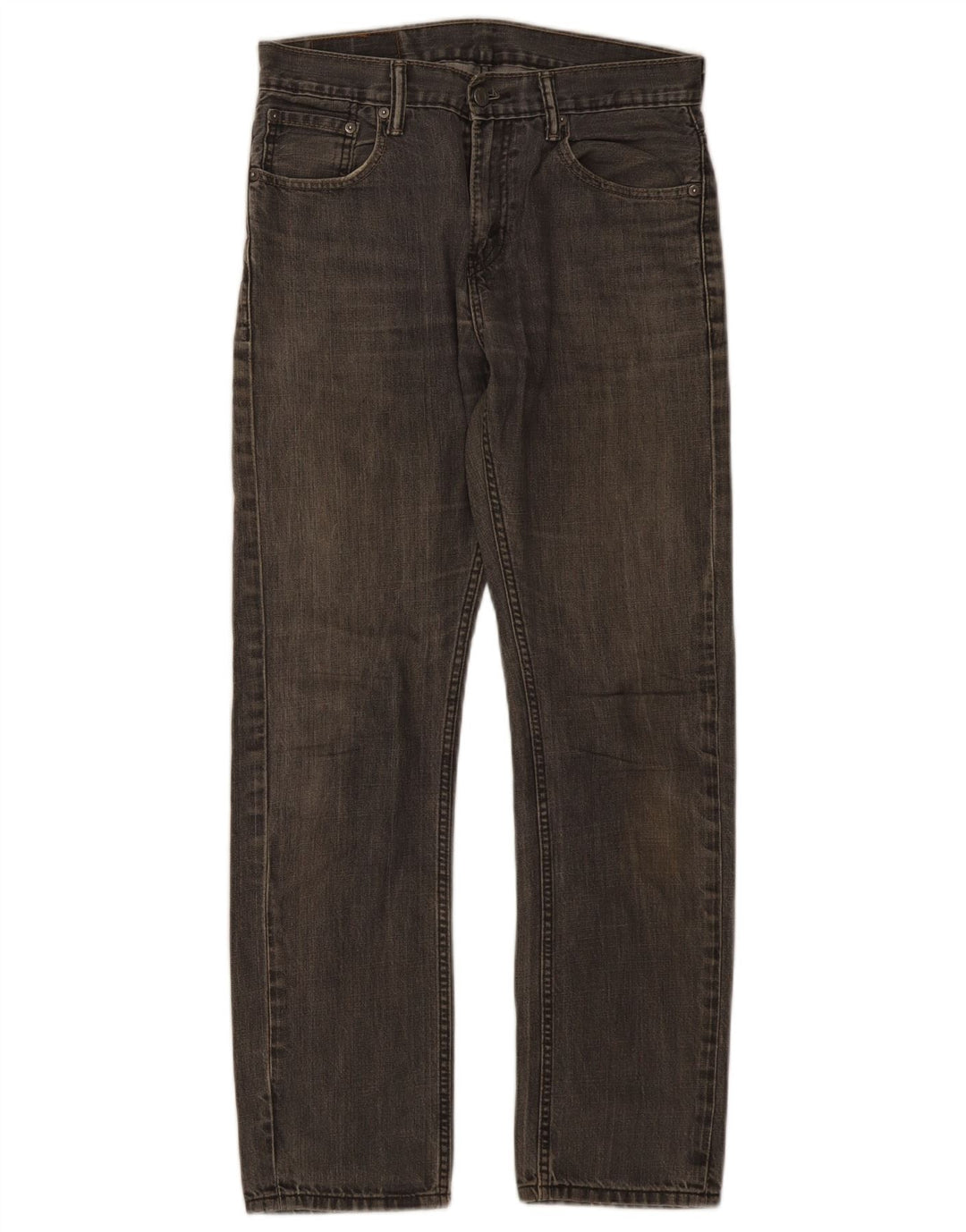Levi's Herren 513 Straight Jeans W30 L30 Graue Baumwolle