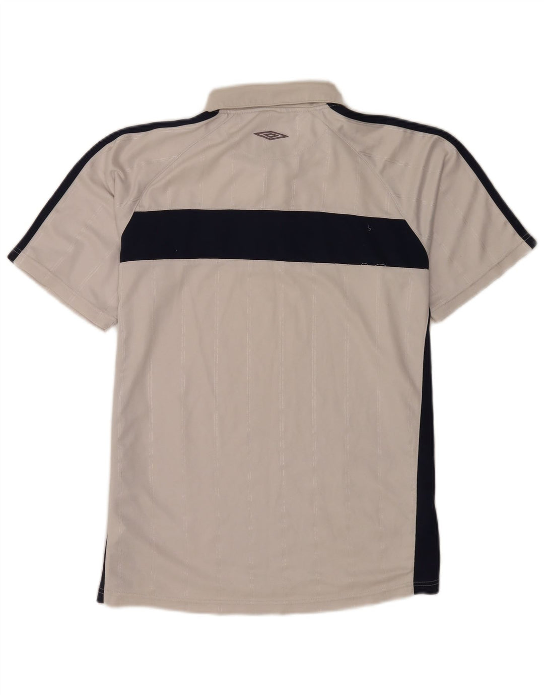 Umbro Herren-Poloshirt, Mittelweiß, Farbblock