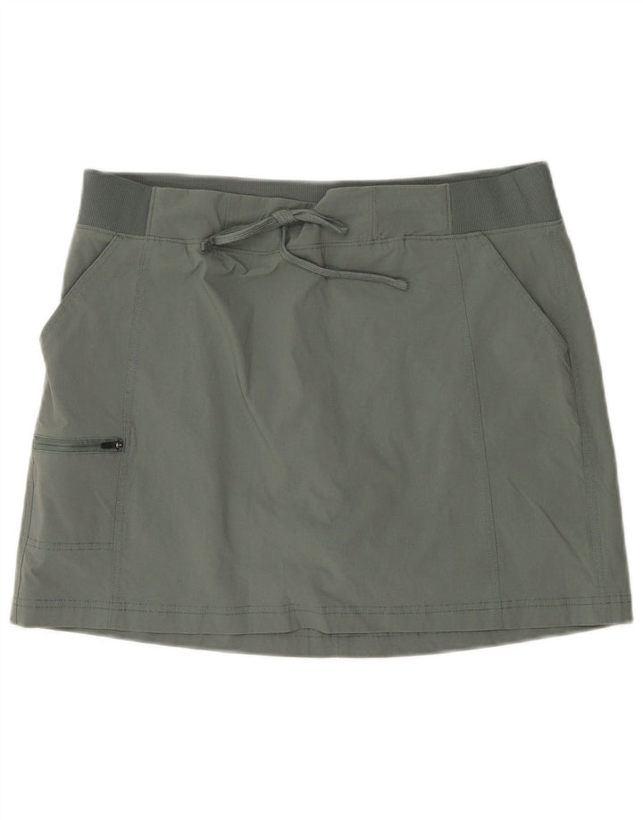 Eddie Bauer Damen Cargorock XL W36 Khaki Nylon