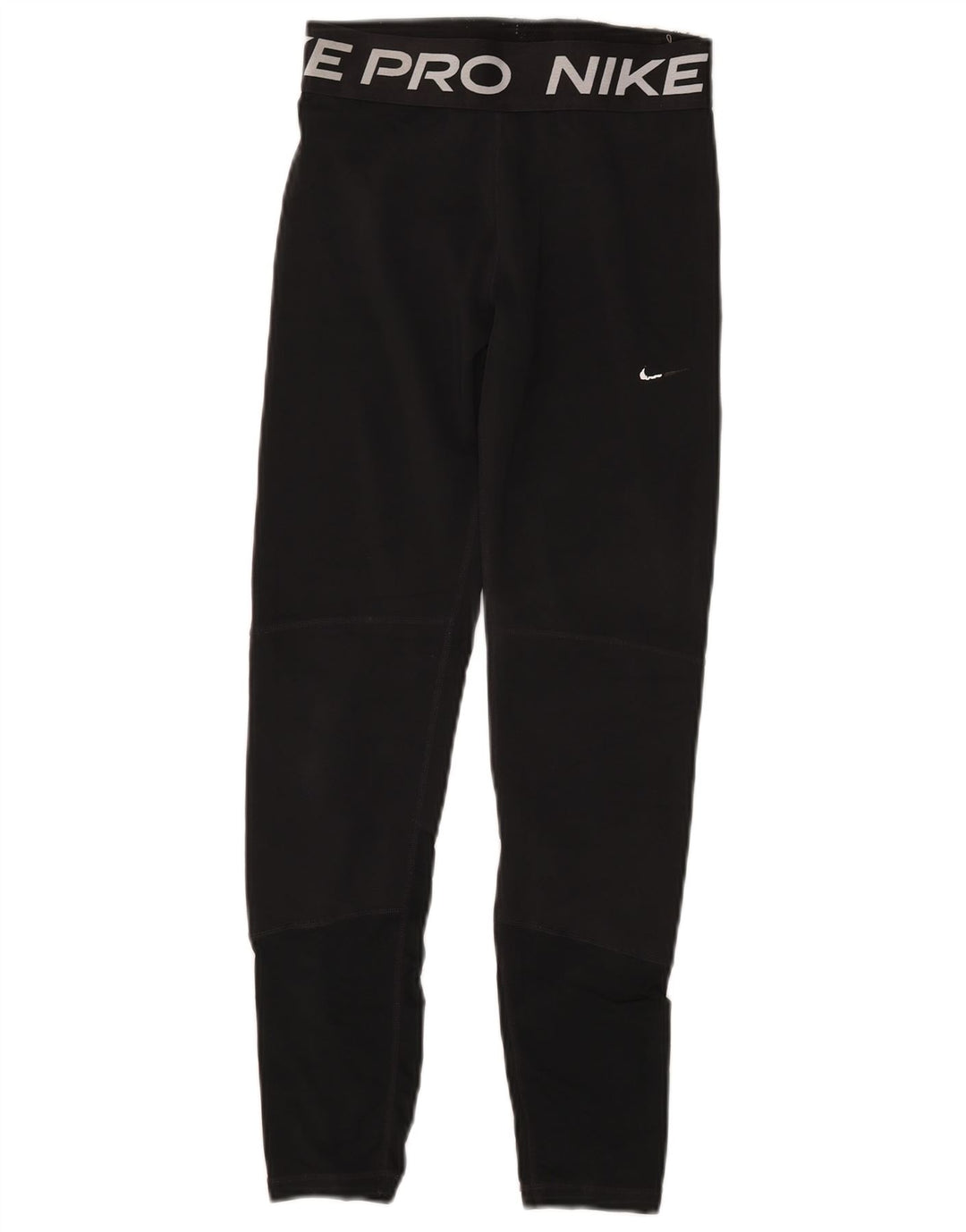 Nike Mädchen-Grafik-Leggings, 13–14 Jahre, schwarzes Polyester