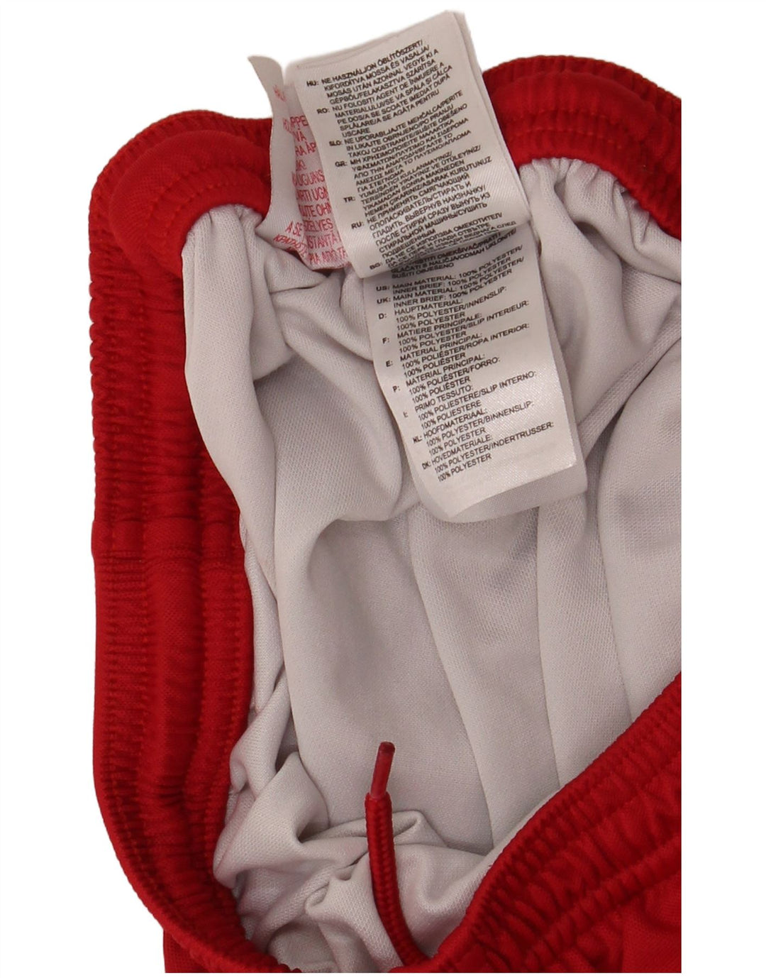 Adidas Jungen Climalite Sport Shorts 13–14 Jahre, rotes Polyester