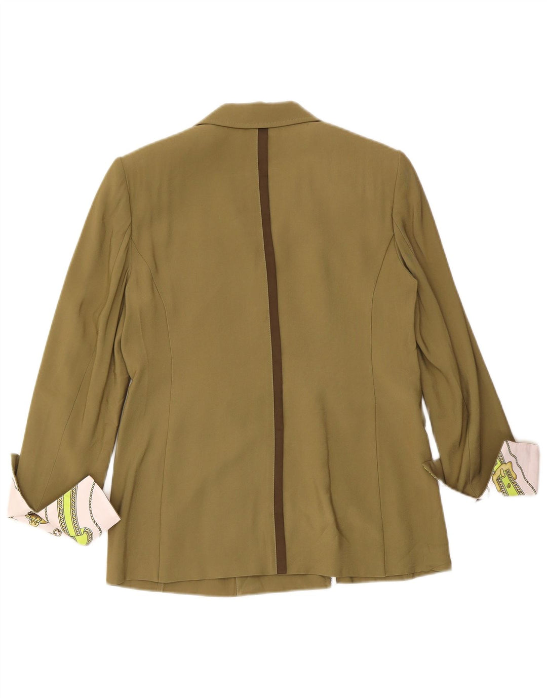 Anna Molinari Damen Zweireihige Blazerjacke UK 10 Small Khaki