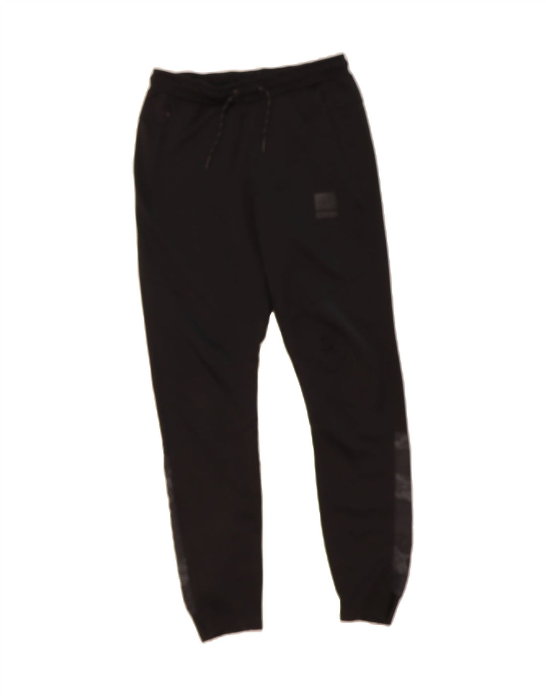NIKE Mens Graphic Tracksuit Trousers Joggers Small  Black Camouflage Vintage Nike and Second-Hand Nike from Messina Hembry 
