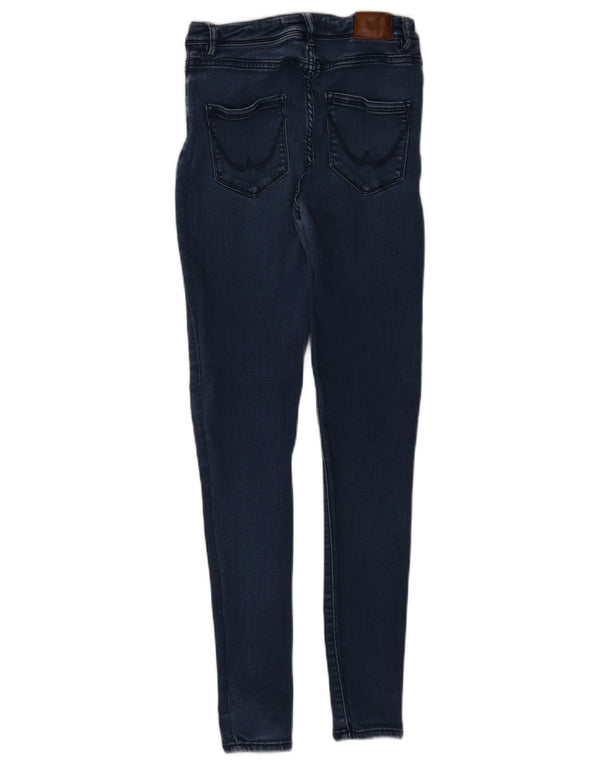 Superdry Damen Sophia Skinny Jeans W30 L32 Marineblau Baumwolle