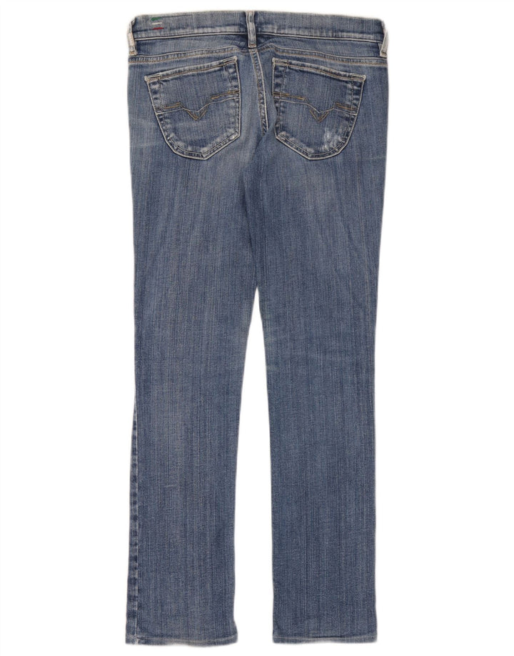 Diesel Damen Liv Slim Jeans W29 L30 Blaue Baumwolle