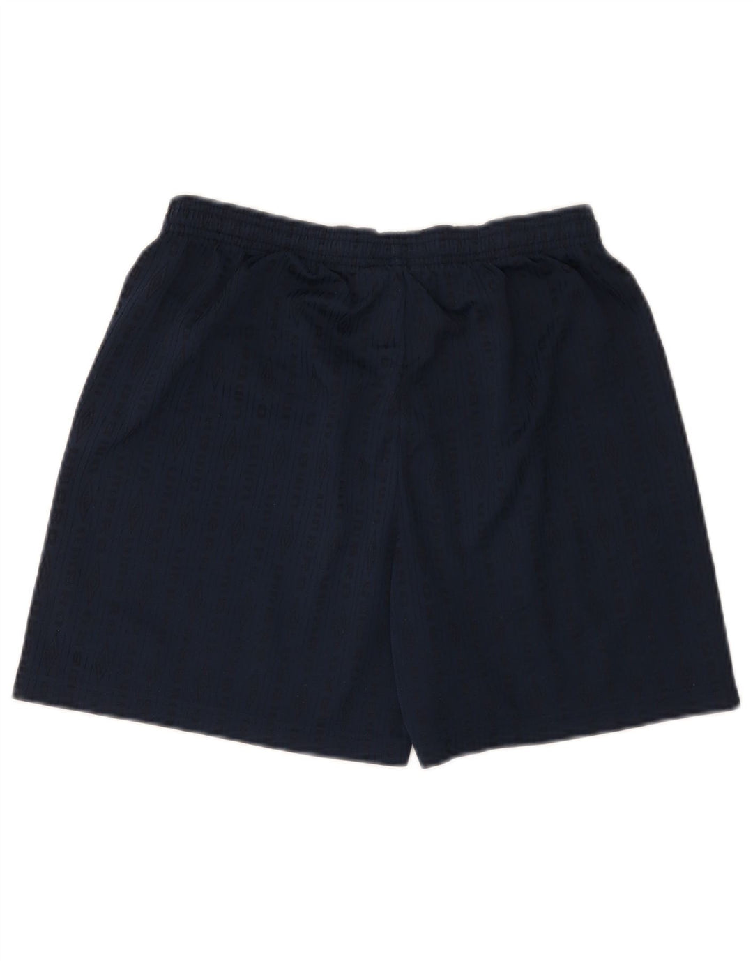 Umbro Herren-Sport-Shorts mit Grafik, mittelgroß, marineblau, gestreift, Polyester