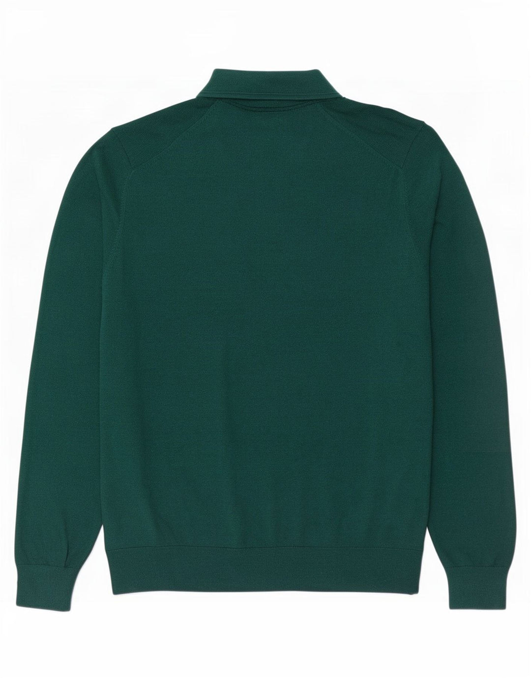 Marks & Spencer Herren Rollkragenpullover aus mittelgrüner Baumwolle