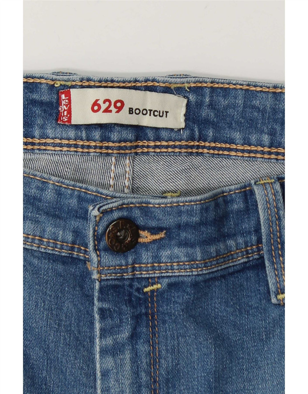 Levi's Herren 629 Bootcut Jeans W32 L32 Blau