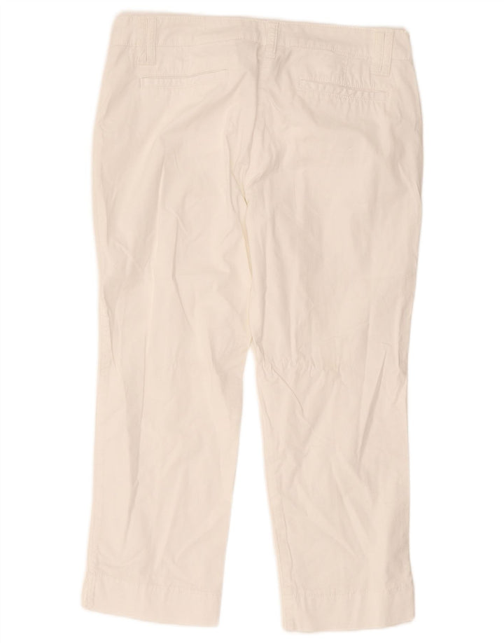 Kurze Hose für Damen von North Sails, W34, L23, weiße Baumwolle