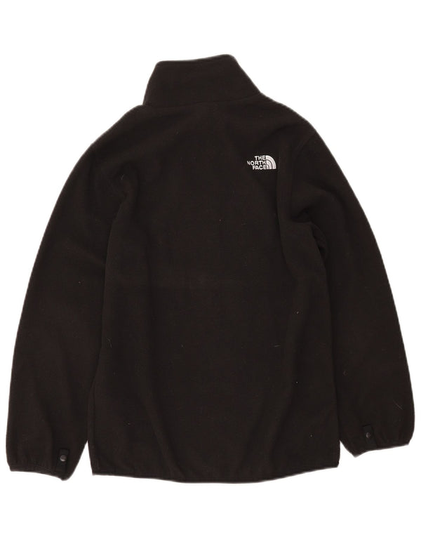 THE NORTH FACE Fleecejacke für Jungen, 11–12 Jahre, Größe L, Schwarz, Polyester