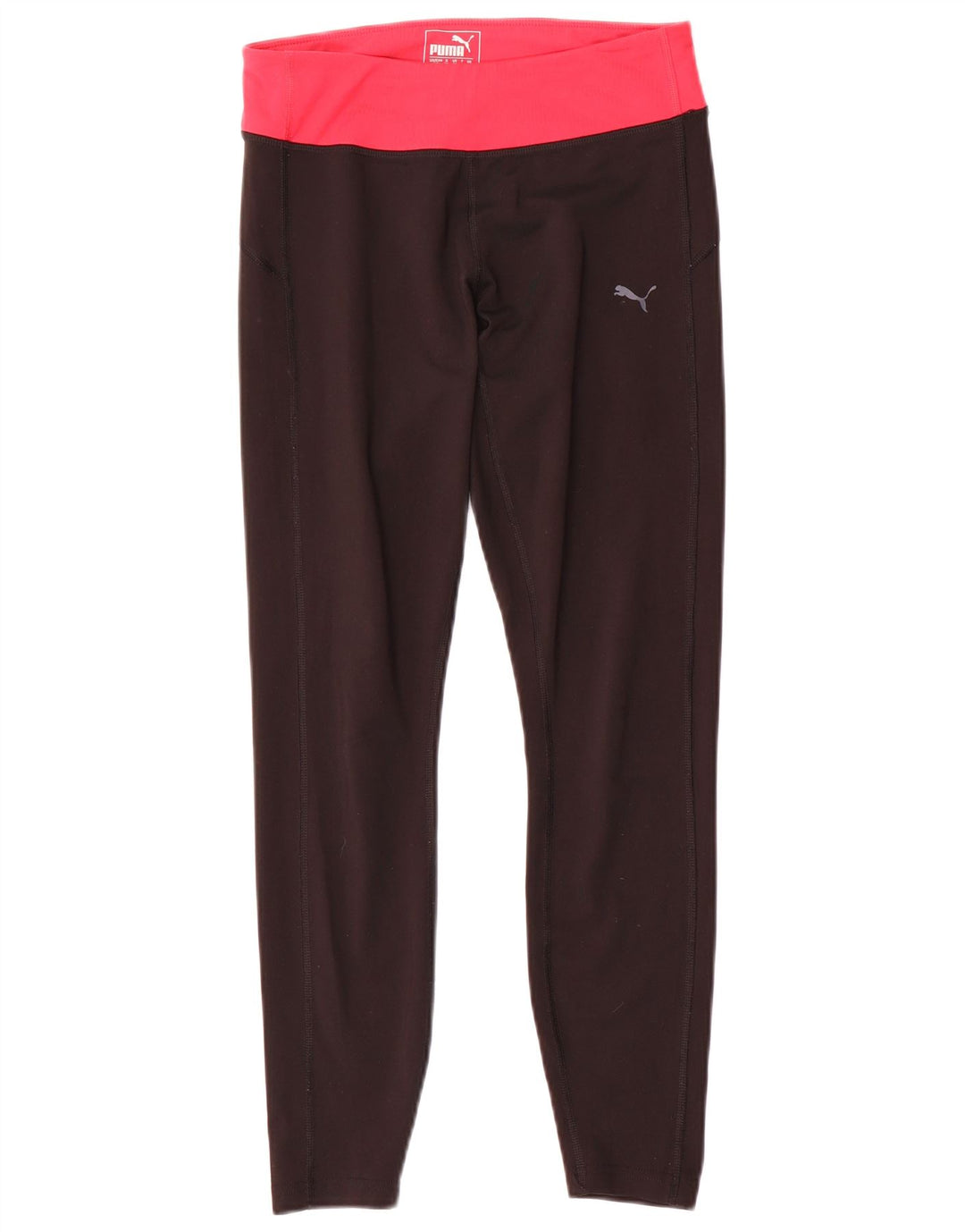 Puma Damen Leggings UK 10 Small Schwarz Colourblock