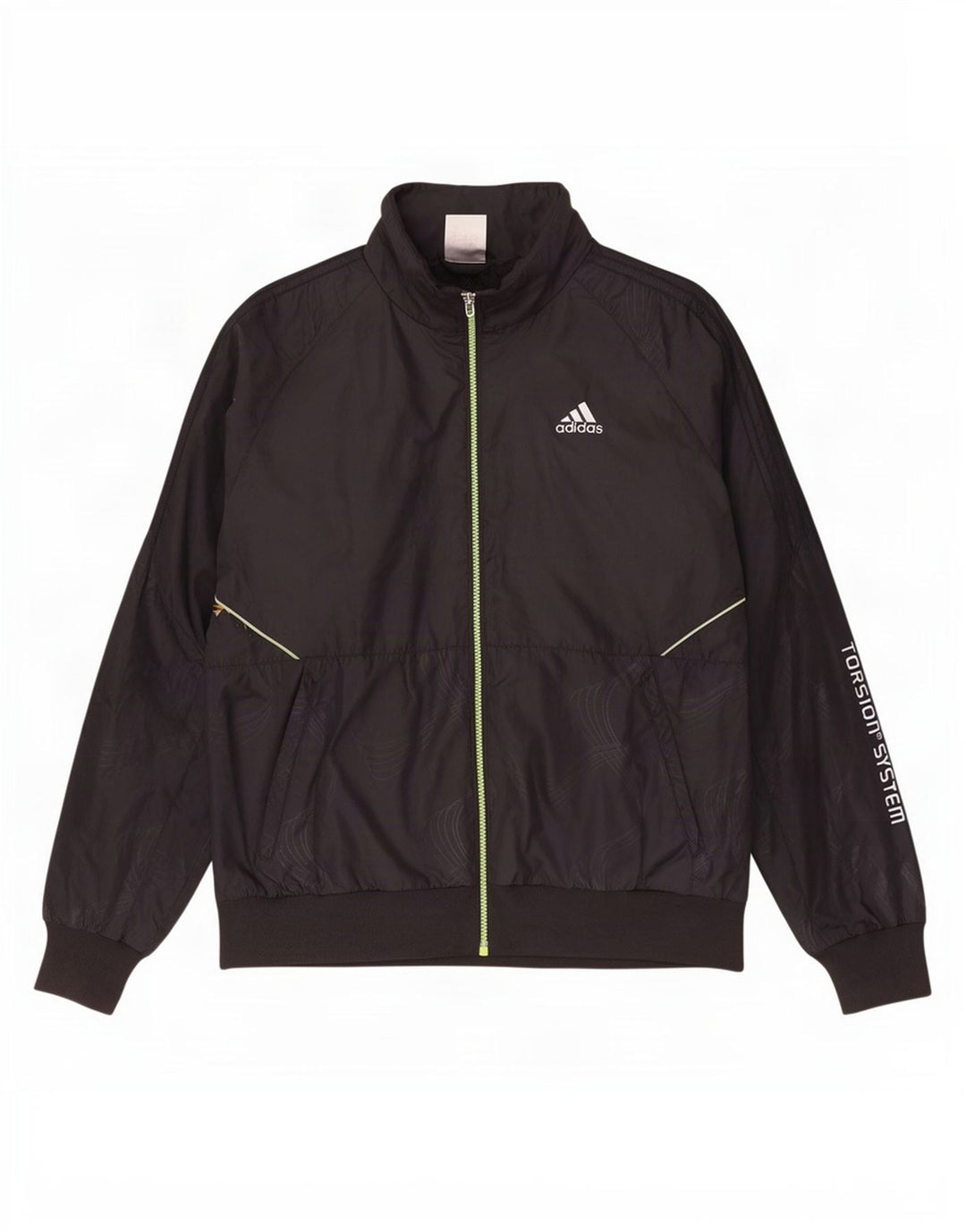 Adidas Herren-Trainingsanzug mit grafischem Oberteil, Mittelschwarzes Polyester