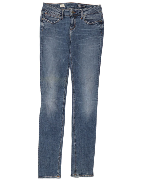 Tommy Hilfiger Damen Milan LW Slim Jeans W28 L34 Blaue Baumwolle