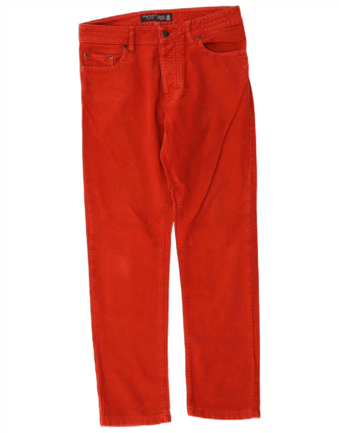 Hackett Gerade Freizeithose für Herren, W30, L29, rote Baumwolle