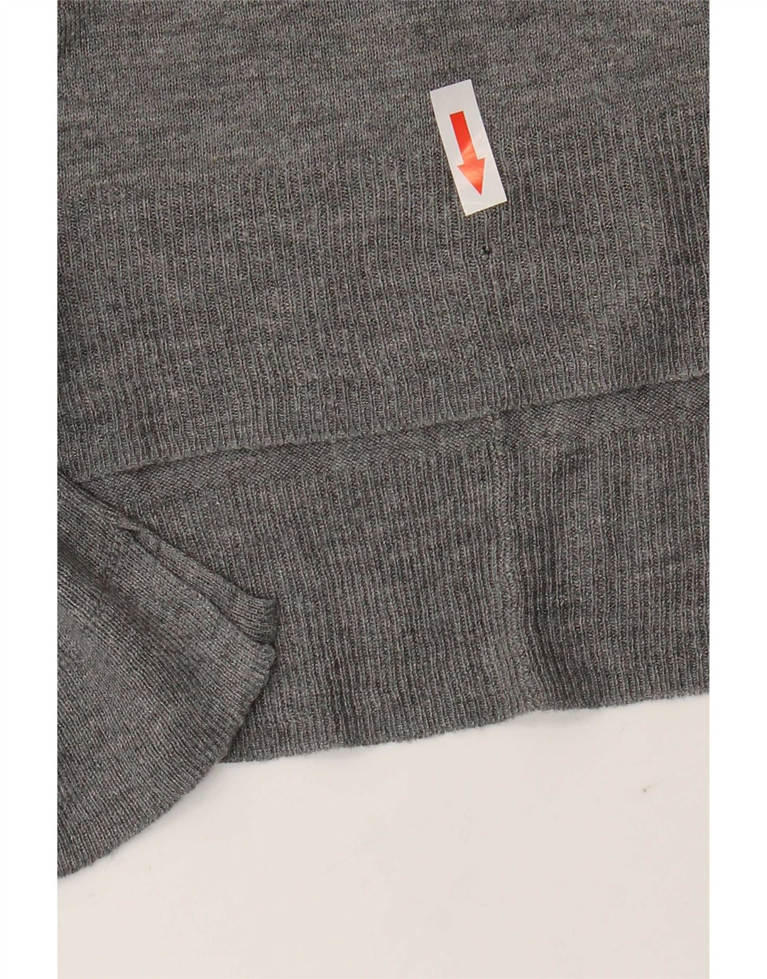 Zara Damen-Pullover mit U-Boot-Ausschnitt, Gr. 14, Mittelgrau