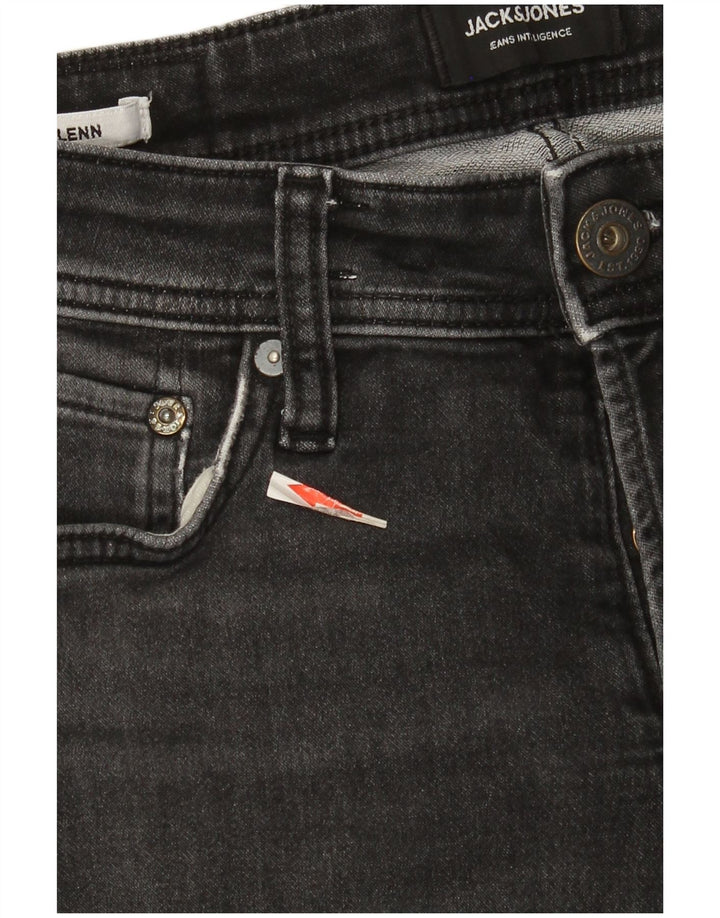 Jack & Jones Herren GLENN Slim Jeans W29 L32 Graue Baumwolle
