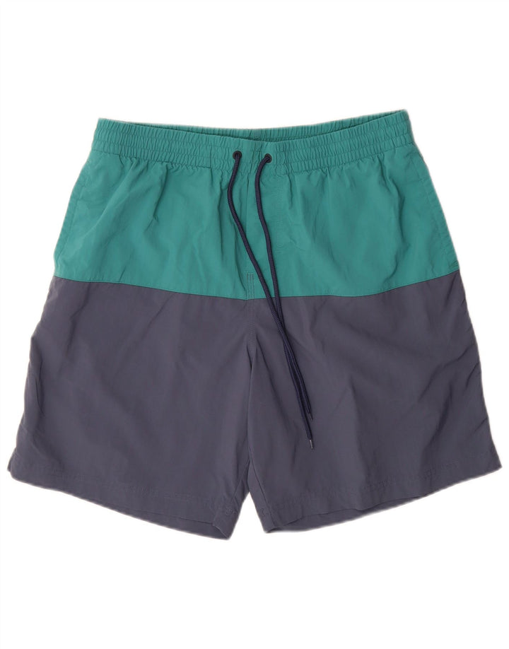 Columbia Herren Omni-Shield Badeshorts Medium Navy Blue Colourblock
