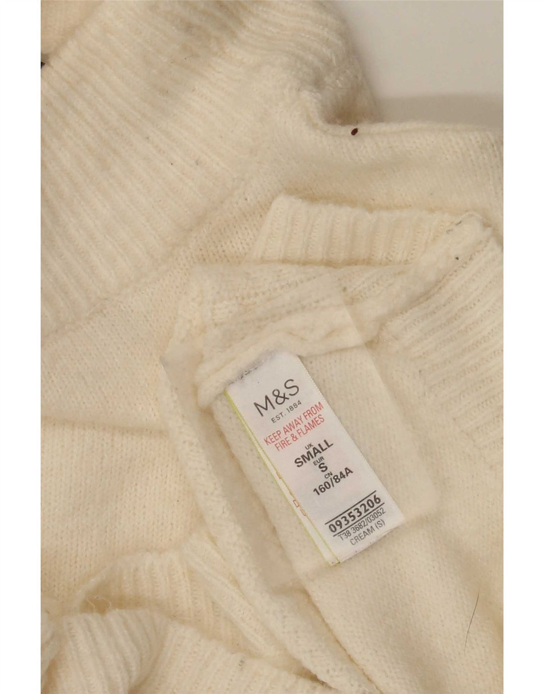 Marks & Spencer Rollkragenpullover für Damen, Gr. 10, Größe S, Beige