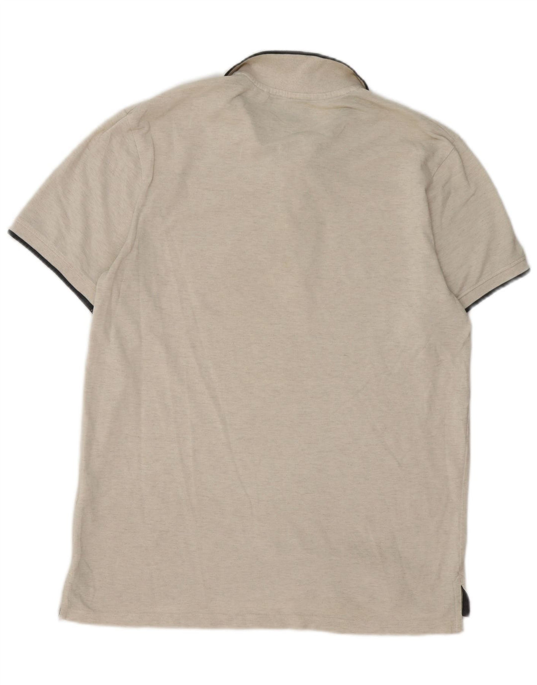 Mountain Warehouse Herren-Poloshirt, große beige Baumwolle