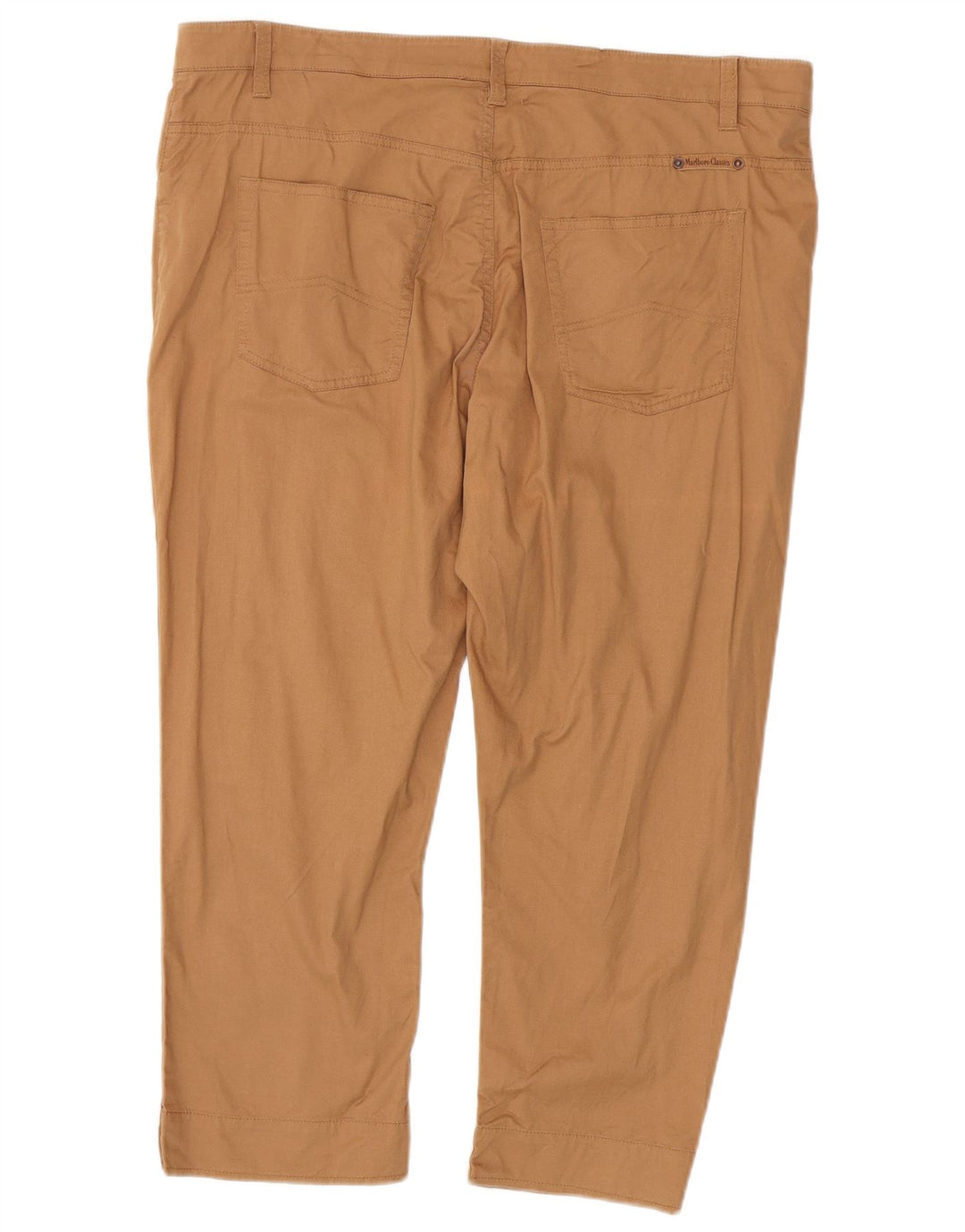 Marlboro Classics Damen-Kurzhose W38 L24 Braune Baumwolle