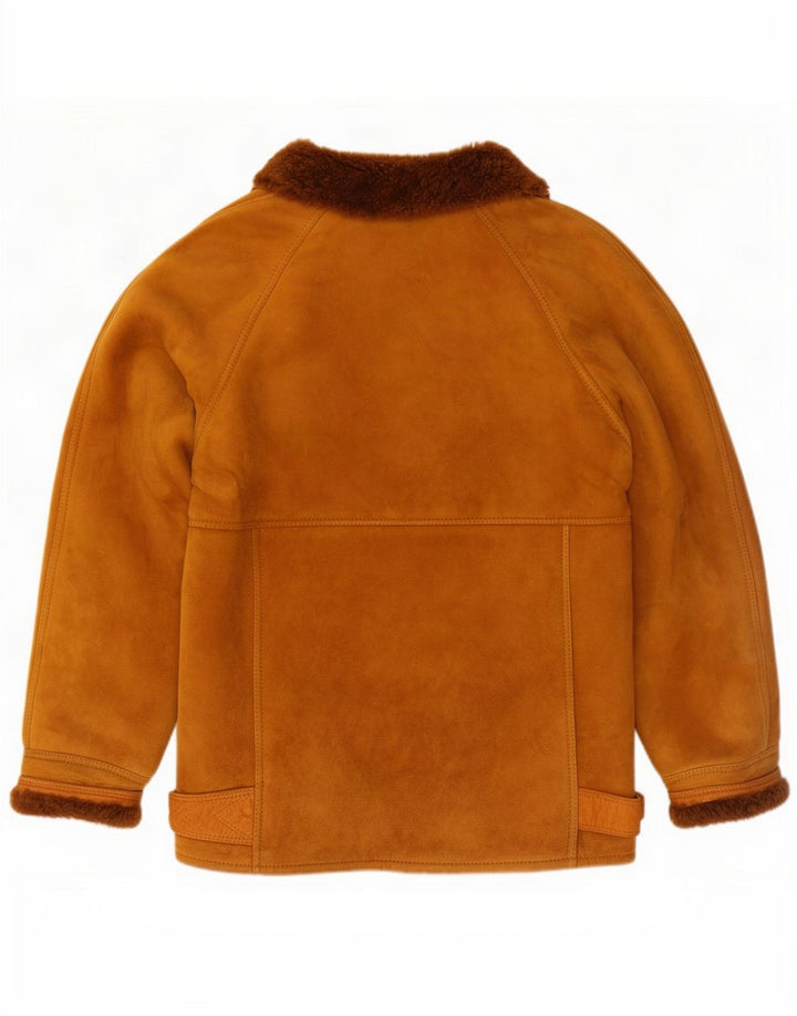 Dibi Herren-Lammfelljacke IT 50 Large Brown