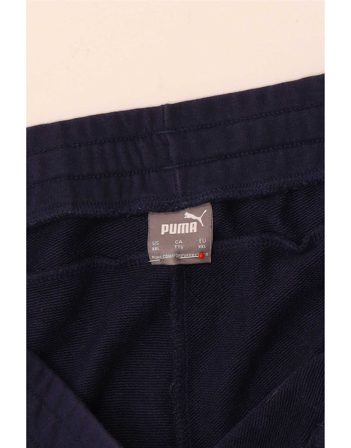 Puma Herren Trainingshose Jogger 2XL Marineblau