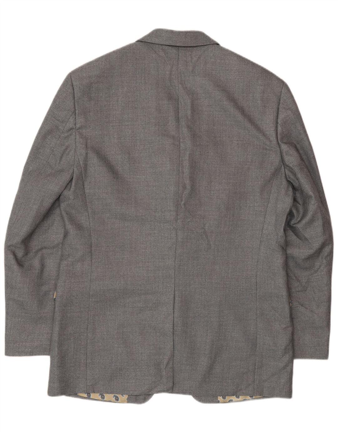 Chaps Herren-Blazer mit 2 Knöpfen, UK 40, Größe L, grau, Polyester