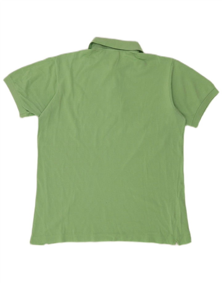 LACOSTE Herren-Poloshirt, Größe 3, klein, grüne Baumwolle