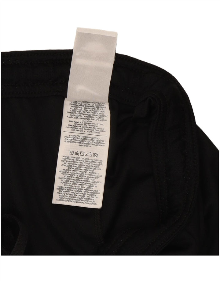 Nike Herren Dri Fit Slim Fit Sportshorts Mittelschwarzes Colourblock-Polyester