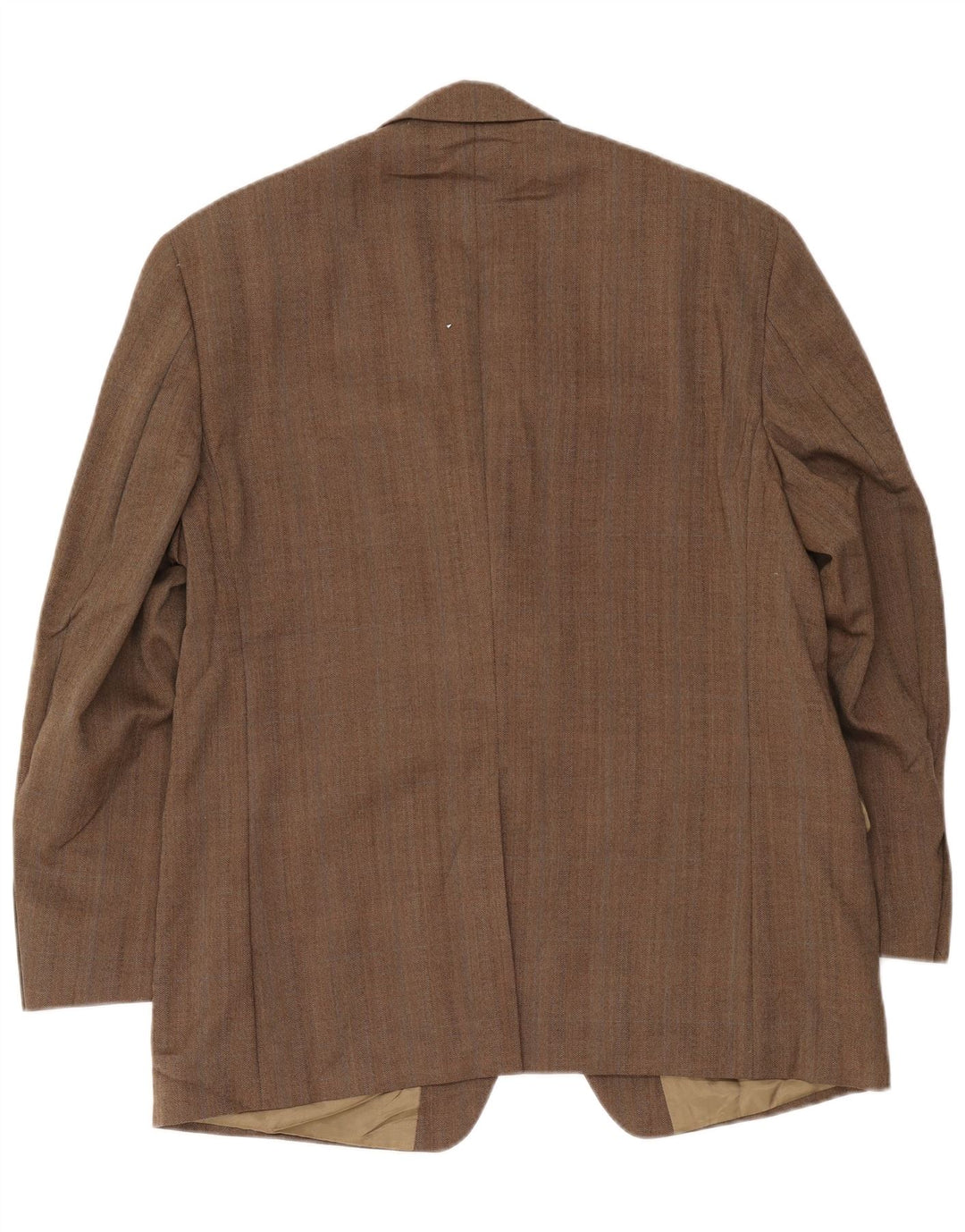 Ralph Lauren Herren-Blazer mit 2 Knöpfen, Gr. 43, Beige, Wolle mit Fischgrätenmuster