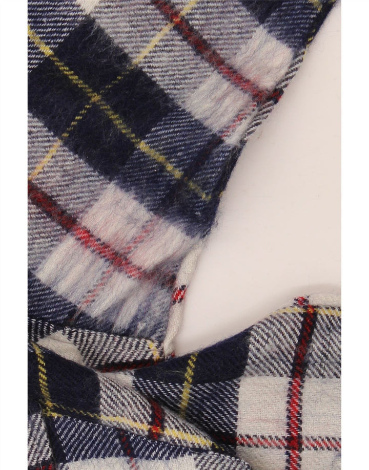 Hanover Herren-Flanellhemd, Größe 45/46, 2XL, marineblau, kariert, Acryl