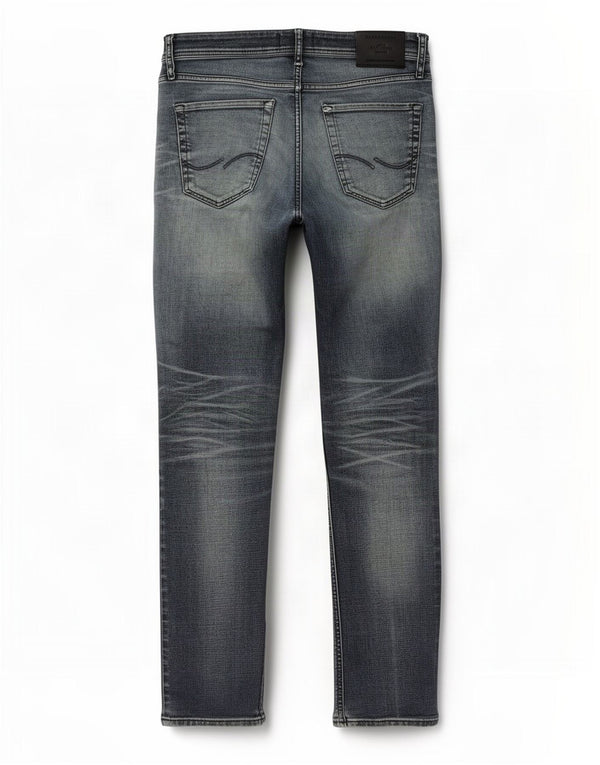 Jack & Jones Herren GLENN Distressed Slim Jeans W30 L32 Blaue Baumwolle