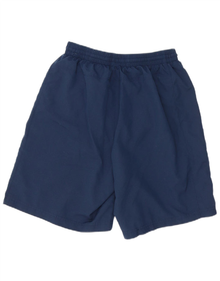Umbro Herren-Badeshorts mit Grafik, groß, marineblaues Polyester