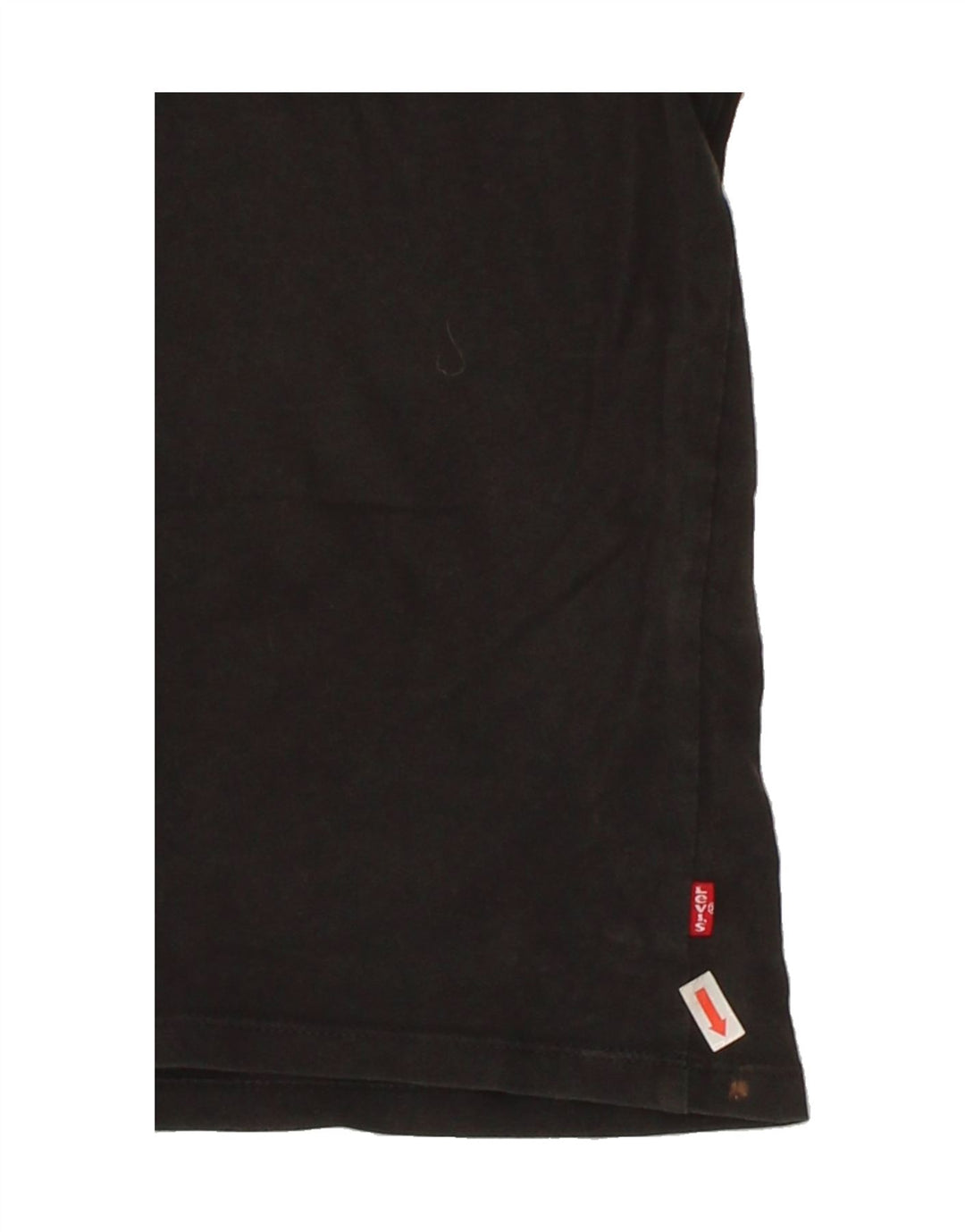 LEVI'S Womens Graphic T-Shirt Top UK 14 Medium Black Cotton Vintage Levi's and Second-Hand Levi's from Messina Hembry 
