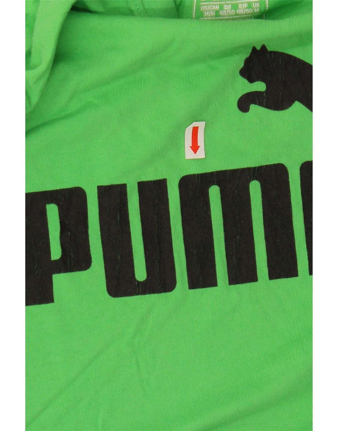 Puma Herren Grafik-T-Shirt-Oberteil Mittelgrün