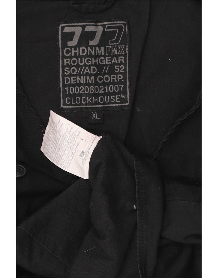 C&A Herrenweste XL, schwarze Baumwolle