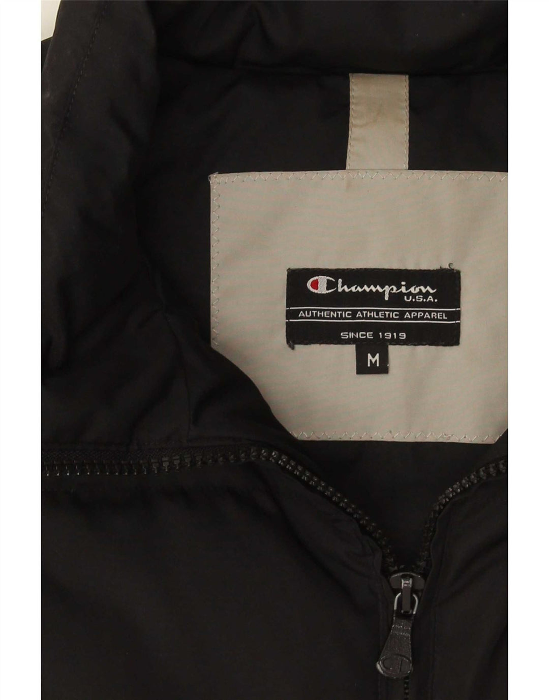 Champion Damen Wattierte Weste UK 14 Medium Schwarz Polyester
