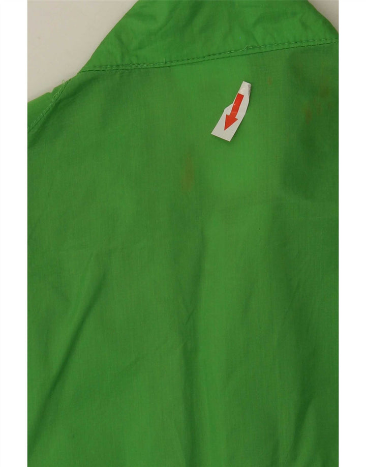 Adidas Herren-Trainingsanzug-Top-Jacke, kleines grünes Nylon