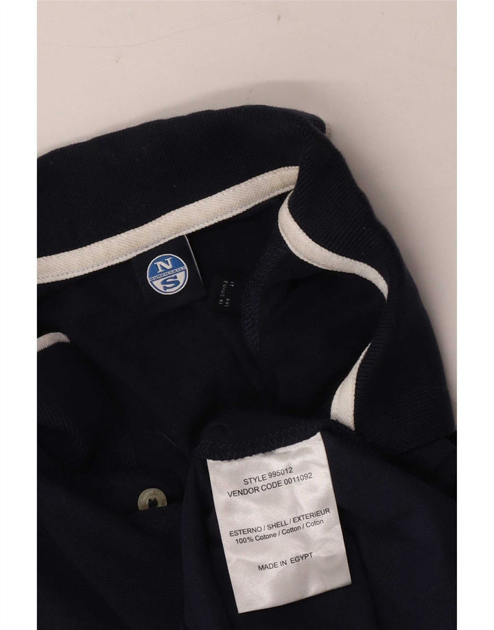 North Sails Herren-Poloshirt XL aus marineblauer Baumwolle