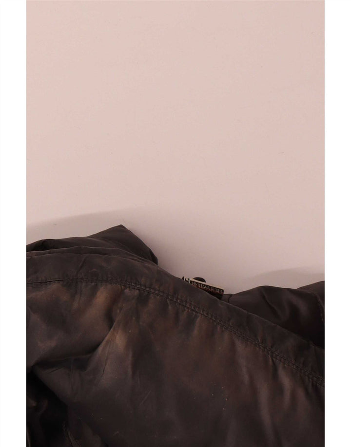 Michael Kors Damen Übergroßer gepolsterter Mantel UK 18 XL Schwarz