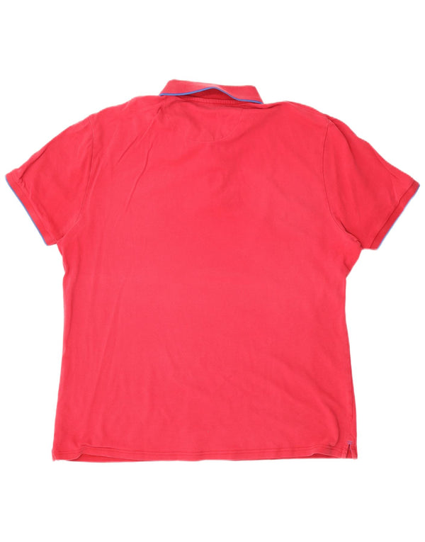 North Sails Herren Poloshirt 2XL Rosa Baumwolle