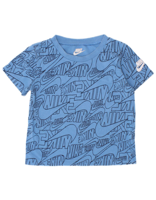 Nike Baby-Jungen-T-Shirt mit Grafik, Blau, 18–24 Monate