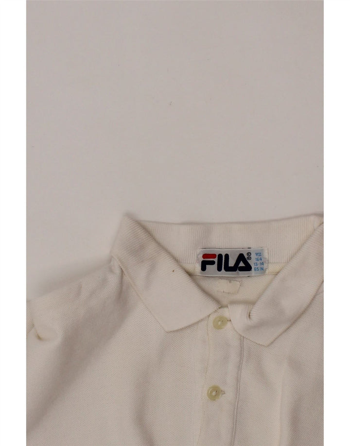 FILA Poloshirt für Jungen, 13–14 Jahre, Weiß