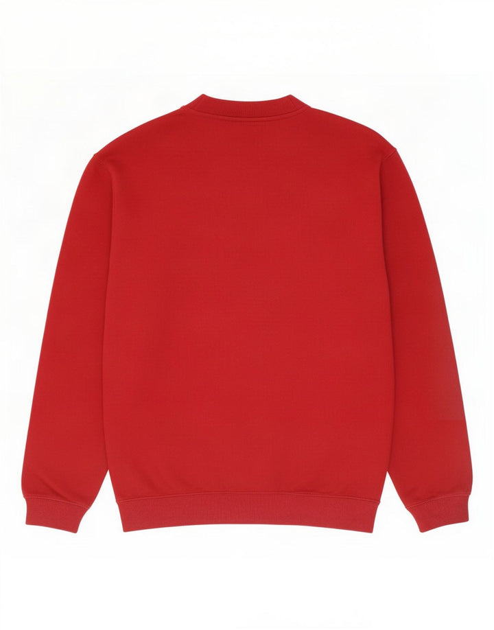 Wrangler Herren-Sweatshirt-Pullover, große rote Baumwolle